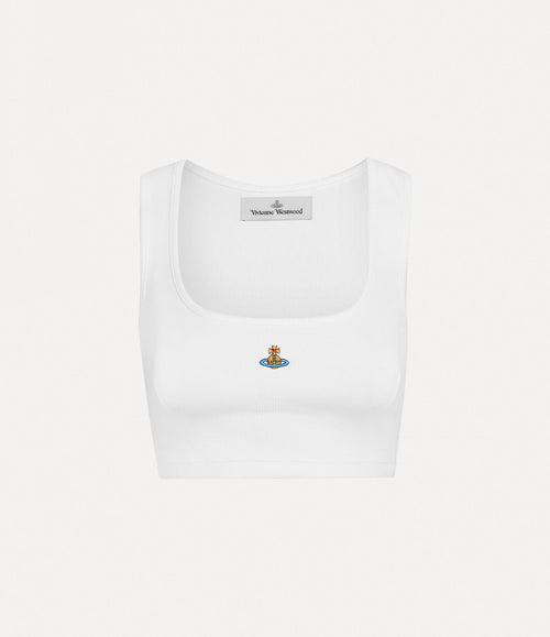 VIVIENNE WESTWOOD Crop Querelle Vest | West Queen Short Vest Top (Multicolor)