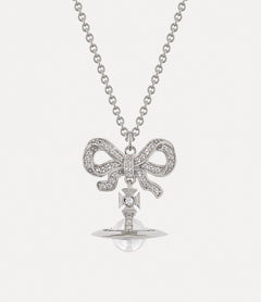 VIVIENNE WESTWOOD Octavie Pendant Necklace | 西太后 頸鏈 (銀色)