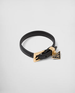 PRADA 1IB351 Saffiano Leather Bracelet | 普拉达手带(多色)