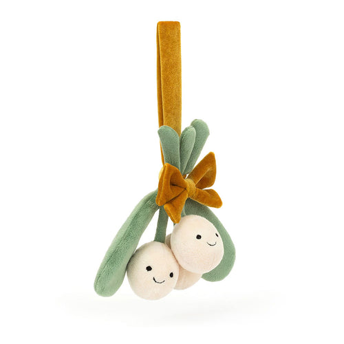 JELLYCAT Amuseables Mistletoe | Christmas charm (white)