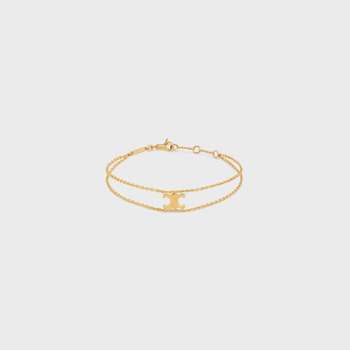 CELINE Triomphe Suspended Bracelet | 賽琳 手鏈 (金色)