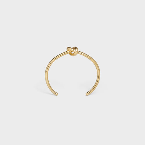 CELINE Knot Extra-Thin Bracelet in Brass | 賽琳 手鐲 (多色)