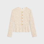 CELINE Chelsea Jacket in Lace | 賽琳 外套 (白色)