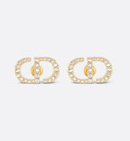 CHRISTIAN DIOR Petit CD Stud Earrings | Dior earrings (multi-color)