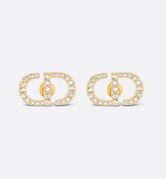 CHRISTIAN DIOR Petit CD Stud Earrings | Dior earrings (multi-color)