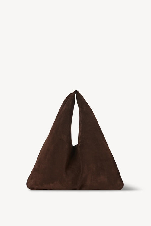 THE ROW Small Bindle Bag in Suede | 手袋 (深啡色)