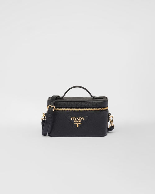 PRADA Leather Mini-Bag | 普拉達 迷你袋 (Black)