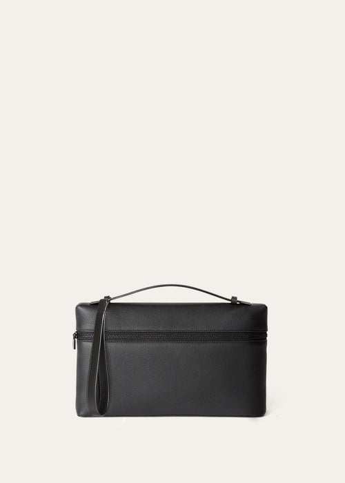 LORO PIANA Men's Extra Pouch | 諾悠翩雅 男仕手袋 (Black)