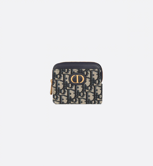 CHRISTIAN DIOR 30 Montaigne Lavender Wallet | 迪奧 銀包 (藍色老花)