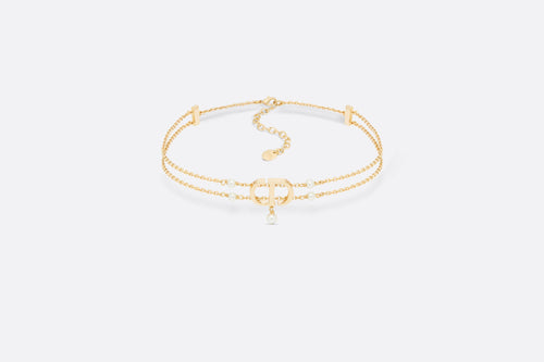 CHRISTIAN DIOR 30 Montaigne Passage Choker | 迪奧 頸鏈 (金色)