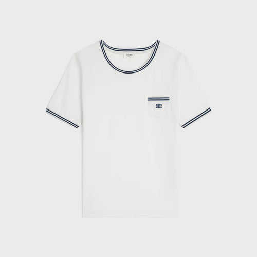 CELINE 70's Triomphe T-Shirt | 賽琳 短袖上衣 (白色)