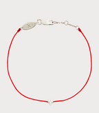 REDLINE Bien Aimé White Gold and Diamond Bracelet(Red)