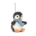 JELLYCAT Peanut Penguin Decoration | 企鵝聖誕吊飾 (白色)