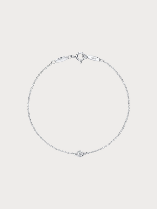 TIFFANY & CO. Elsa Peretti Diamonds Bracelet(Silver)