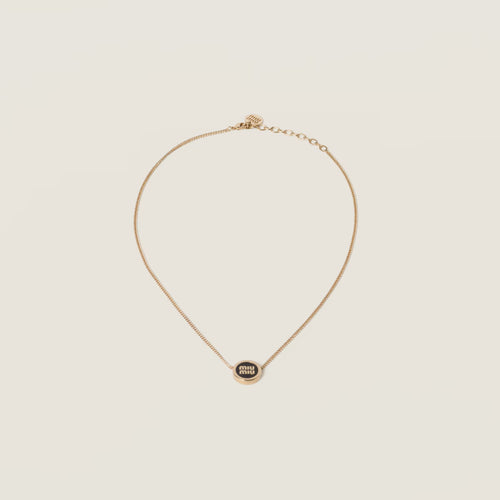 ネックレス・ペンダント MIU MIU Gold l Necklace MIU MIU Metal Necklace | Miu Miu Necklace (Multicolor