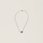 MIU MIU Metal necklace | Miu Miu necklace (multi-color/silver chain)