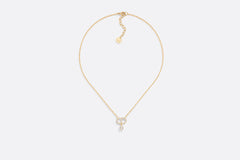 CHRISTIAN DIOR Petit CD Necklace | 迪奧 頸鏈 (Gold)