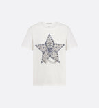 CHRISTIAN DIOR Embroidered T-Shirt | Dior T-shirt (white)