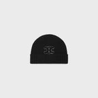 CELINE Triomphe Beanie in wool | 賽琳 冷帽 (黑色)