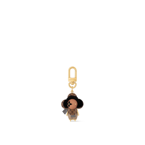 LOUIS VUITTON M02137 Vivienne Ski Bag Charm and Key Holder | 路易威登 手袋吊飾 (啡色)