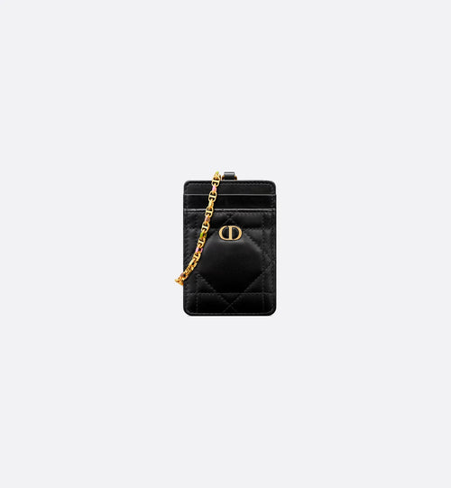 CHRISTIAN DIOR Miss Caro ID Holder with Chain | Dior card holder with chain (multi-color)