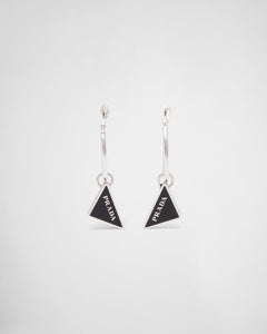 PRADA 1JO973 Symbole Drop Earrings | 普拉達 耳環 (多色)