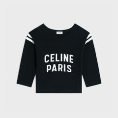 CELINE Celine Paris Boxy T-shirt | 賽琳 短袖上衣 (黑色)