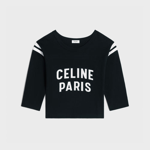 CELINE Celine Paris Boxy T-shirt | 賽琳 短袖上衣 (黑色)