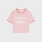 CELINE Celine Paris 70's T-Shirt | 賽琳 上衣 (粉紅色)