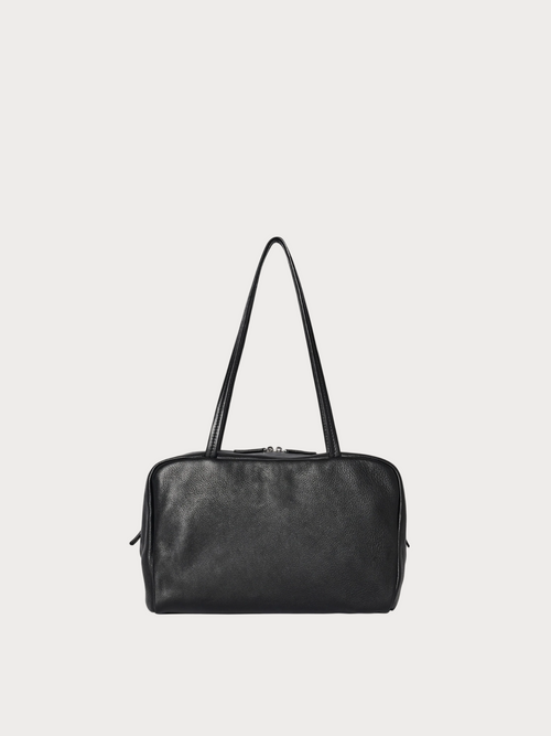 THE ROW Astra Bag Calfskin Leather(Black)