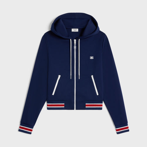 CELINE Tracksuit Jacket in Double Face Jersey | 賽琳 外套 (藍色)