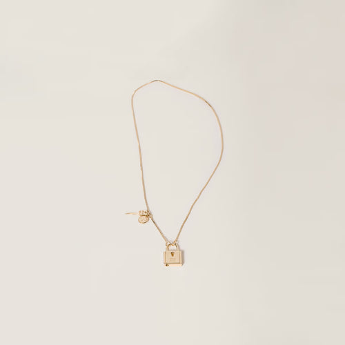 MIU MIU Metal Necklace | MIU MIU Necklace (Gold)