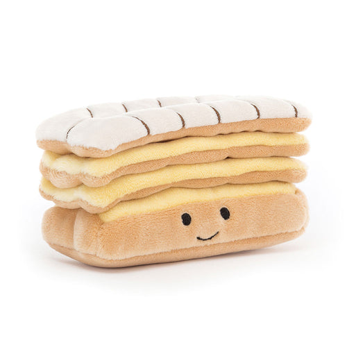 JELLYCAT Pretty Patisserie Mille Feuille | 漂亮的法式千層酥 (啡色)