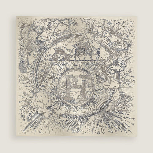 HERMES Please Hold The Line Scarf 90 | 愛馬仕 絲巾 (多色)