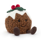 JELLYCAT Amuseables Christmas Pudding | 聖誕布丁公仔 (啡色)