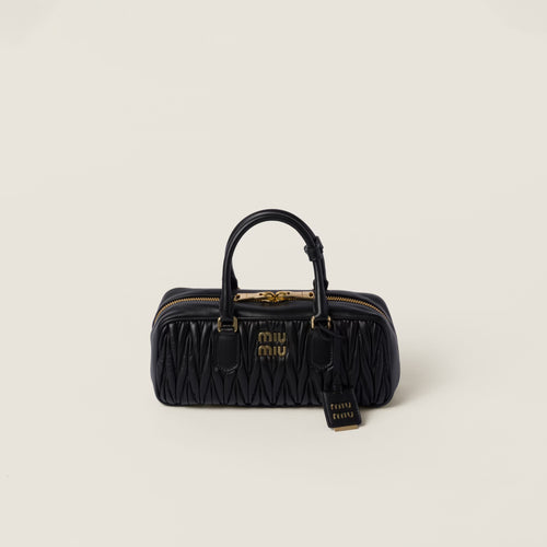 MIU MIU Arcadie Matelassé Nappa Leather Bag | 缪缪手袋(多色)