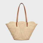 CELINE Classic Panier Medium Braided Triomphe | 賽琳 草編袋 (啡色) - LondonKelly 英國名牌代購