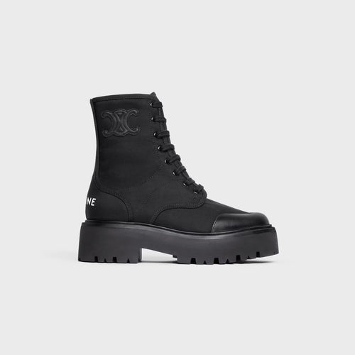 CELINE Bulky Laced Up Boot | 賽琳 厚實綁帶靴 (黑色)