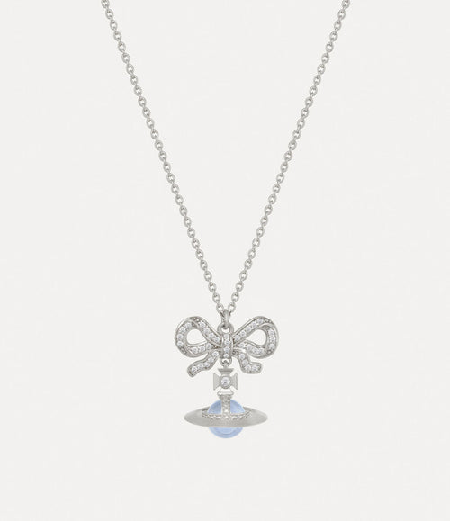 VIVIENNE WESTWOOD Octavie Pendant Necklace | 西太后 頸鏈 (藍色)