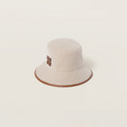 MIU MIU Canvas Bucket Hat | 繆繆 漁夫帽 (米色)