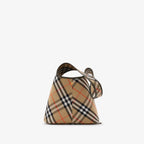 BURBERRY Small Check Shoulder Bag | 博柏利 手袋 (Sand)