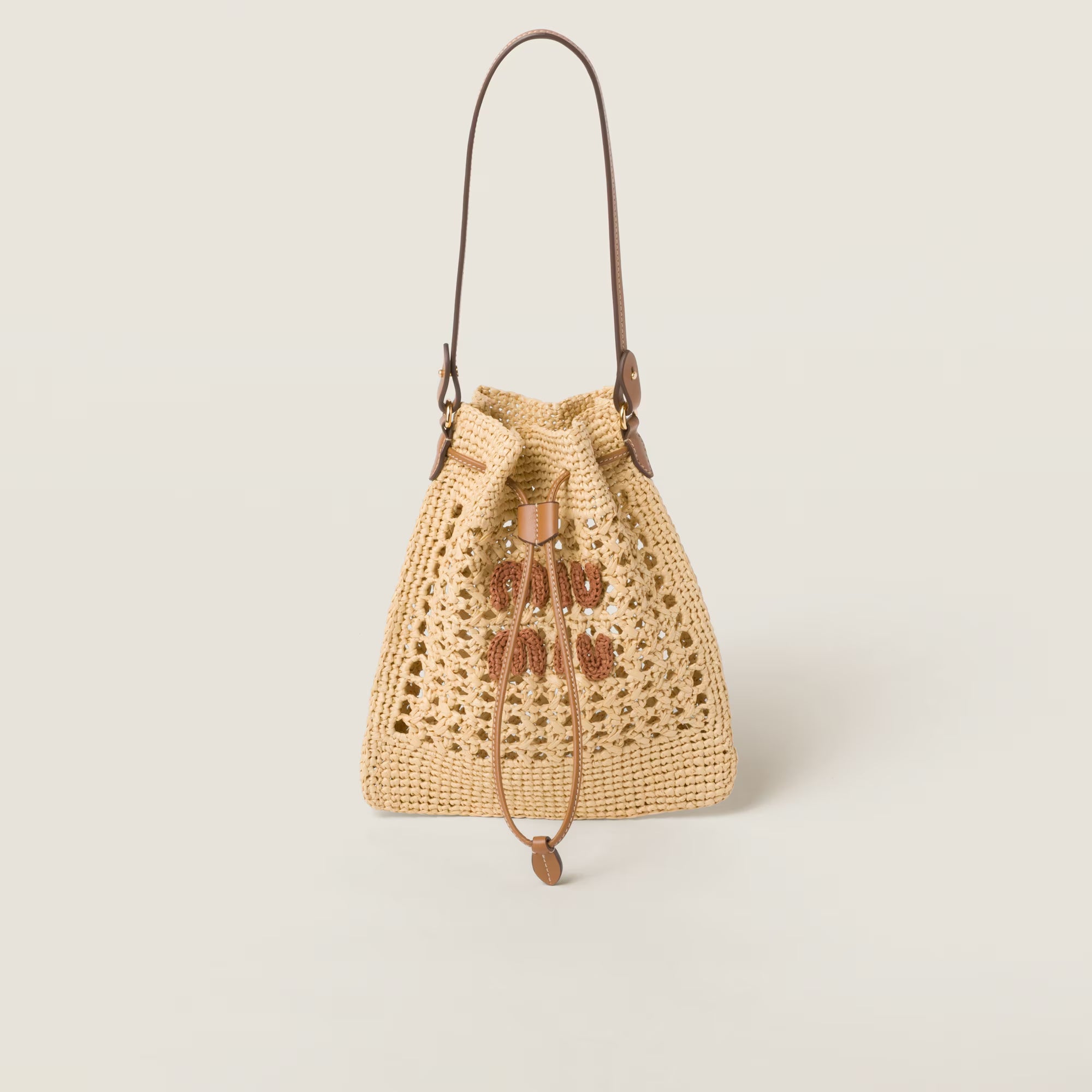MIU MIU Woven Fabric Mini-Bag | 繆繆草編袋(多色