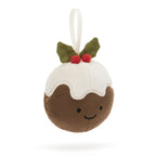 JELLYCAT Festive Folly Christmas Pudding | 圣诞布丁-圣诞树吊饰(啡色) 