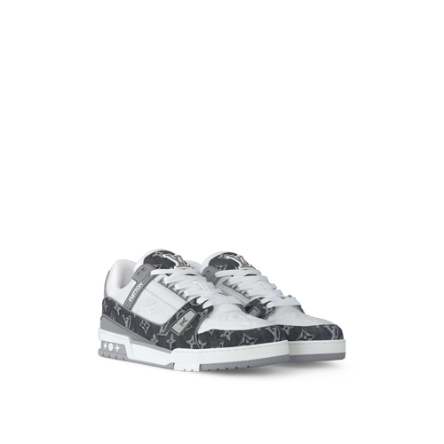 LOUIS VUITTON 1ADF5D Men's LV Trainers | Louis Vuitton men's sneakers (grey)