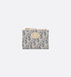 CHRISTIAN DIOR 30 Montaigne Dahlia Wallet | 迪奧 銀包 (藍色)