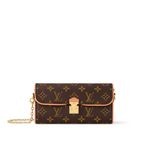 LOUIS VUITTON M13566 Pochette Camille | Louis Vuitton wallet with chain (brown)