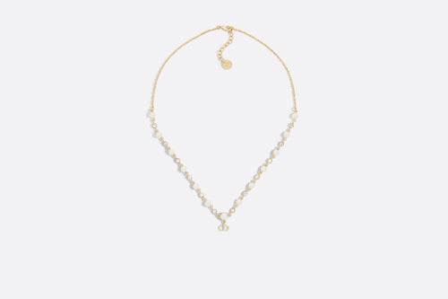 CHRISTIAN DIOR Petit CD Treasure Necklace Dior Necklace Multicolor LondonKelly