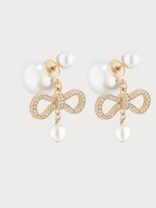CHRISTIAN DIOR Dior Tribales Earrings(Gold)
