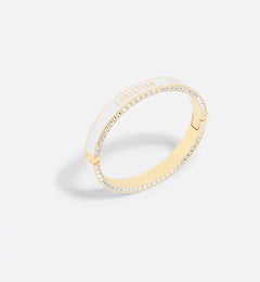 CHRISTIAN DIOR Dior Night Code Bangle | 迪奧 手鐲 (White)