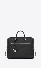 YSL SAINT LAURENT Men's Sac De Jour Large Briefcase | 聖羅蘭 男仕公事包 (黑色)